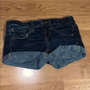 short denim jean short